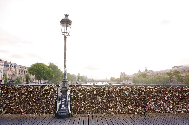 pont de arts, lock bridge